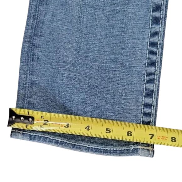 True Religion 24 Jeans Disco Billy Big T RN#112790 CA#30427 Y2K Low Rise - Picture 4 of 8